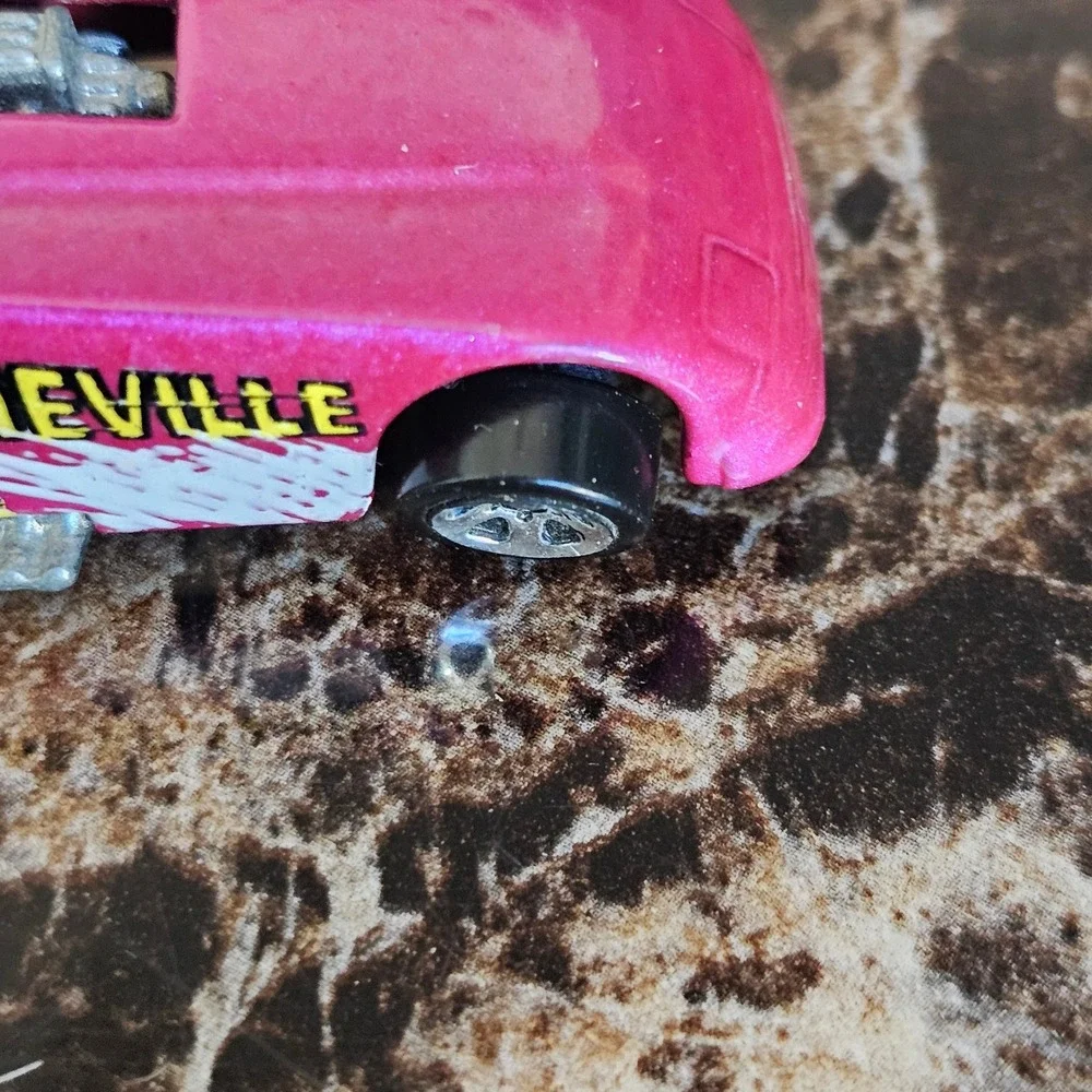 Hot Wheels Bonneville Bullet Pink Funny Car Dragster Mattel 1977 Malaysia Vintag